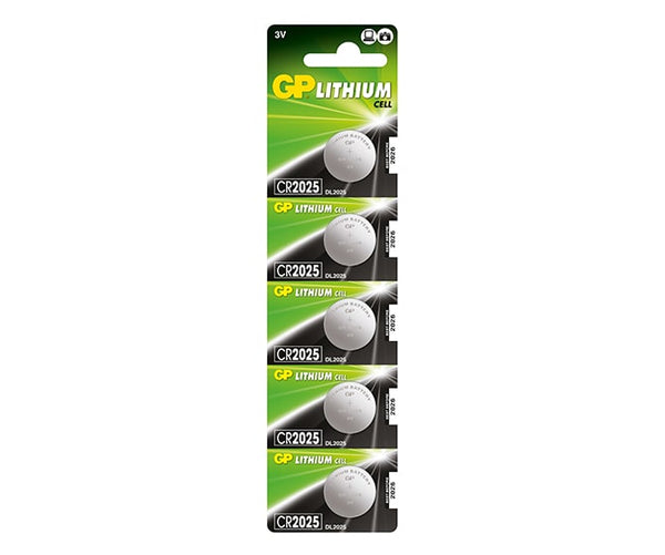 GP Button Cell - Lithium CR2025-GP Batteries Hong Kong