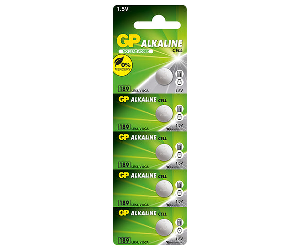 GP Alkaline Button Cell 189F Mercury Free-GP Batteries Hong Kong