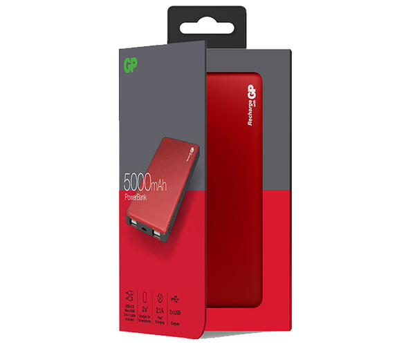 GP M-Series PowerBank MP05MA 5000mAh-GP Batteries Hong Kong