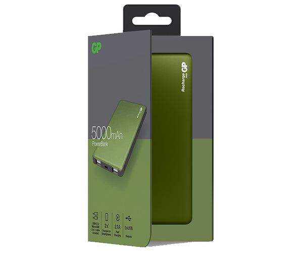 GP M-Series PowerBank MP05MA 5000mAh-GP Batteries Hong Kong