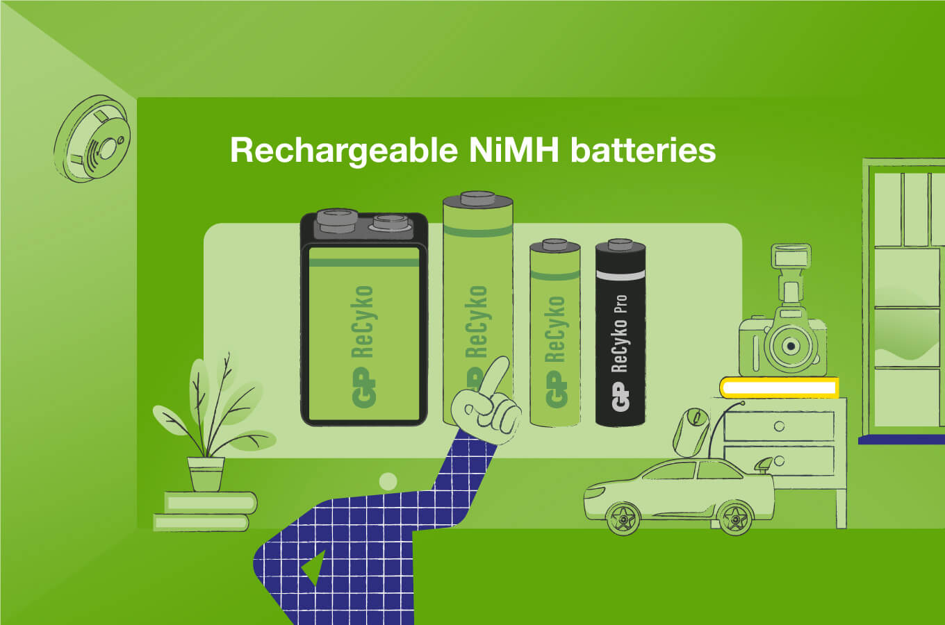 power up your battery knowledge - rechargeable nimh batteries