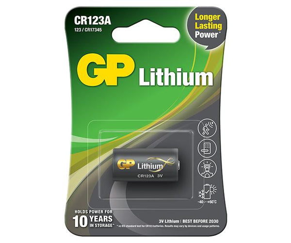 GP Lithium CR123A