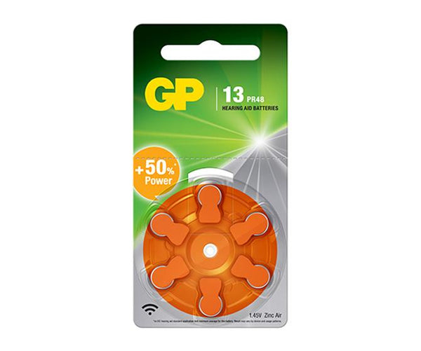 GP Hearing Aid Batteries ZA13