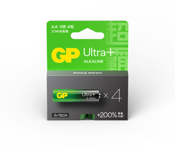 GP Ultra+ Alkaline AA Batteries