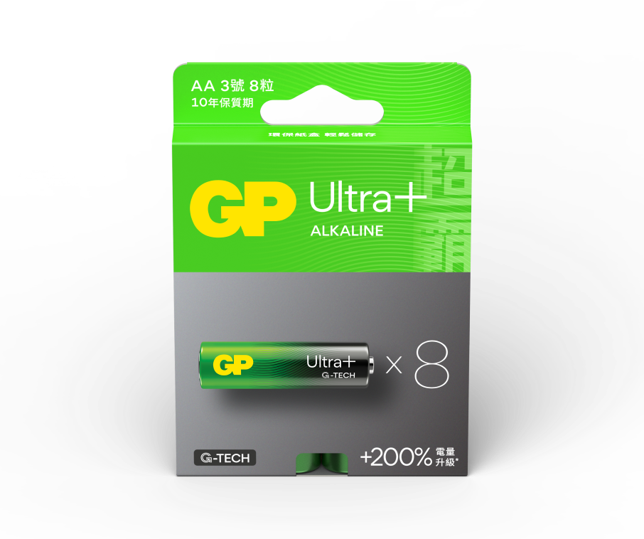 GP Ultra+ Alkaline AA Batteries